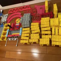 プラレール 鉄橋 駅のレールなど