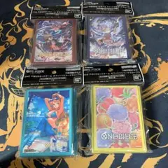 【ワンピースカード】オフショルカードスリーブ4 全4種セット