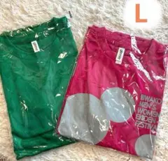 琵琶湖男女駅伝　　マラソン　オリジナル　Tシャツ　2枚セット　Lサイズ　未使用