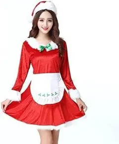 サンタ コスプレ クリスマス メイド服 レディース サンタクロース 衣装