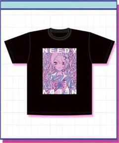 超てんちゃん ボックスグラフィックTシャツ ブラック