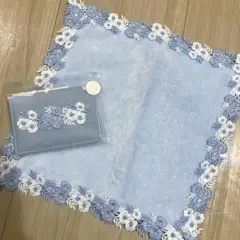 近沢レース　勿忘草　ミラーセット