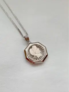 コインペンダント　25セント　1902年　アメリカ　バーバー