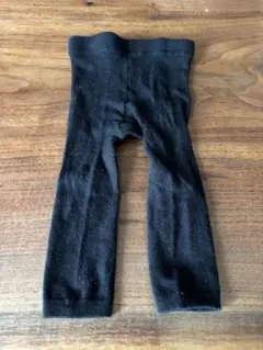 黒のベビーレギンス 75cm