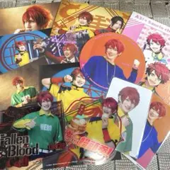 赤澤遼太郎 A3! 七尾太一 ブロマイド コースター ダイカットシート13枚