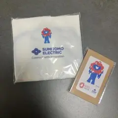 ラスト1点　大阪 関西万博 ミャクミャク　エコバッグ 付箋　新品未開封
