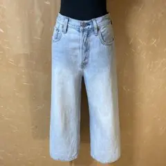 LEVIS PREMIUM 57723 バギー クロップド ハイウエスト w27
