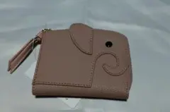 像　ミニ財布　ピンク系