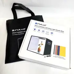 SF1 PULUZ 28cm LEDライトパネル LEDシャドーレスライトパネル