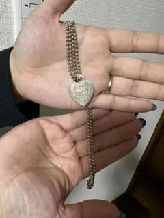ティファニーネックレス リターントゥハートタグ925