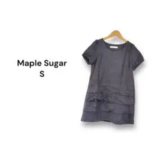 メープルシュガー Maple Sugar カットソー【S】なめし 膝上丈
