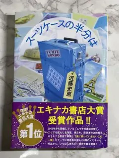 スーツケースの半分は