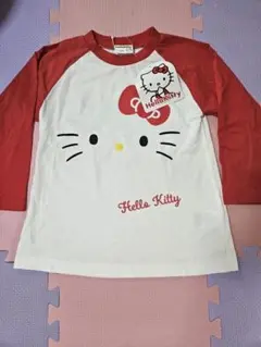 ★★新品タグ付き★キティちゃんロンT★★110★★