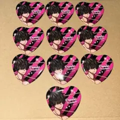 桃源暗鬼　桃角桜介　ハート　缶バッジ　バニー