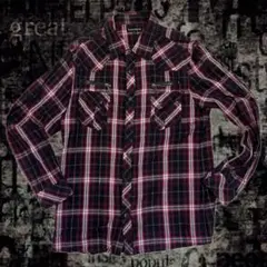 エヴィス　山根　ネルシャツ　サッポロ 長袖　新品未使用 2025年最新】evisu ネルシャツの人気アイテム - メルカリ