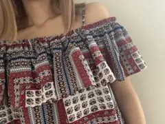 柄トップス
