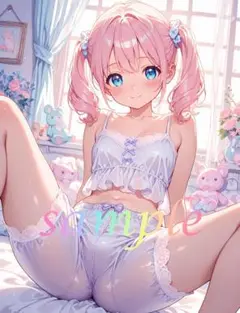 c214 美少女 かわいい イラスト 下着 コスプレ セクシー A4ポスター