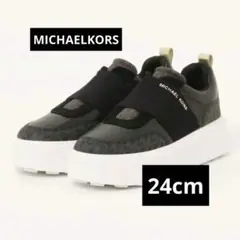 週末価格【新品】MICHAEL KORS マイケルコース　スリッポン 　厚底