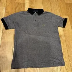 FRED PERRY グレー ポロシャツ 半袖　S