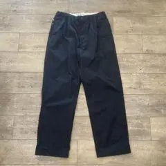 新品、未使用、タグ付き、FOBfactory TRAVEL PANTS NAVY