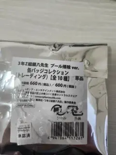 3年Z組 銀八先生 プール掃除 缶バッジ