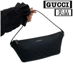 【未使用展示品】 GUCCI アクセサリーポーチ バッグ 07198 GG柄