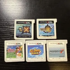 ニンテンドー3DSソフト5本セット