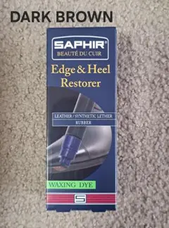 SAPHIR サフィール コバインク エッジ＆ヒールレストアラー 濃茶