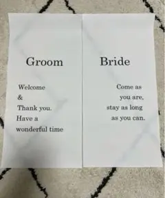 Groom Bride タペストリー
