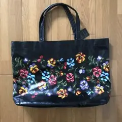 〈FEILER〉フェイラー トート バッグパンジー柄