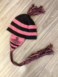 viviennewestwood 耳当て ニット帽 ヴィヴィアン