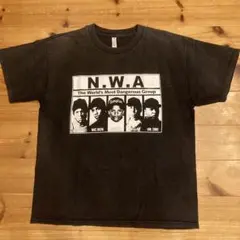 N.W.A. Tシャツ カットソー　ブラック　Ｌサイズ