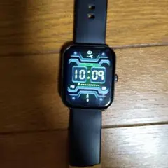 ブラック スマートウォッチ 本体