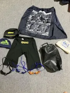 arena カーボン　高速水着　大会用水着　XS  手袋、スイムジャック付き arena カーボン 高速水着 大会用水着 XS 手袋、スイムジャック付き