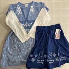 エルサ　ワンピース　スカート
