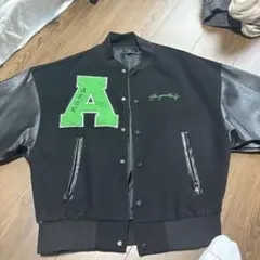 AFEW GOOD KIDS スタジャン M ブラック/グリーン