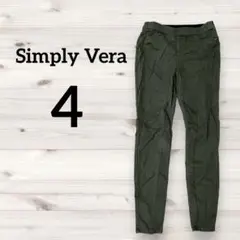 Simply Vera 【4】スキニーパンツ オリーブグリーン