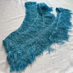 ☆ シーケンスフリンジトリム コスチューム衣類 クラフト装飾 DIY