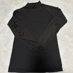 ヒマラヤ　ブラック ハイネック アンダーシャツ S