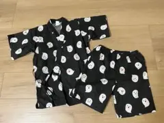 ニコフラート nicohrat 甚平 おばけ柄 120