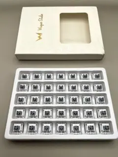 WS Silent キーボードスイッチ 35個（31個未使用）