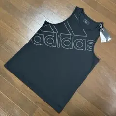 【新品未使用】adidas アディダス　タンクトップ　黒　トレーニング　タグ付