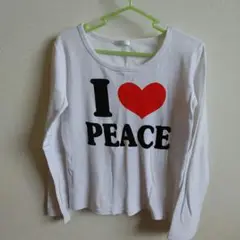RELACHE I LOVE PEACE 長袖Tシャツ