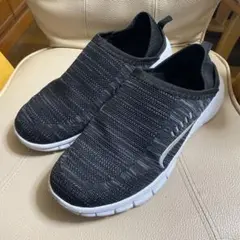 【サイズ28】ブラックメッシュスリッポン