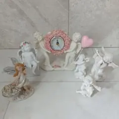 天使と妖精の装飾時計＆癒しの小物たち