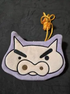 クレヨンしんちゃん　ぶりぶりざえもん　ダイカットがま口