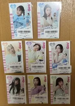 Girls2 ラッフルくじ アーケードゲーム風カードセット