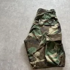ウッドランドカモ米軍ハーフBDUカーゴパンツSサイズVITIN GARMENT