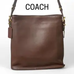 Vintage Old COACH Bag ブラウン ショルダーバッグ　USA製