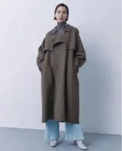 Stunning Lure ウーステッドリバーコート トレンチコート